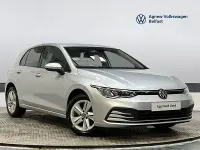 Used VW Golf VIII Life 110 HP (80 kW) 2022 Silver Hatchback