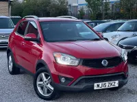 Used SsangYong Korando 2015 Red SUV