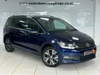 Used VW Touran SEL 150 HP (110 kW) 2019 Blue MPV