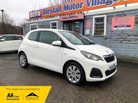 Used Peugeot 108 Active 68 HP (50 kW) 2014 White Hatchback