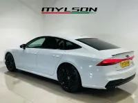Usado Audi A7 Sportback Black Edition 245 CV (180 kW) 2021 Blanco Utilitario