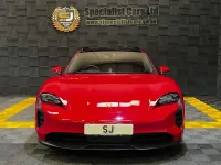 Used Porsche Taycan Performance Package 439 kW (598 HP) 2023 Red Estate
