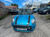 Used Mini Cooper D 116 HP (85 kW) 2016 Blue Hatchback