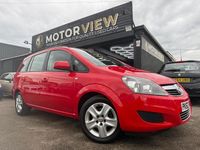 Used Vauxhall Zafira 2012 Red MPV