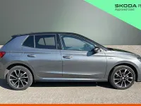 Used Skoda Fabia Monte Carlo 85 HP (62 kW) 2024 Graphite grey metallic black magic pearl effect Hatchback