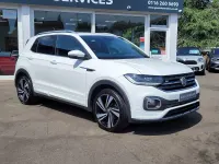Używany VW T-Cross R-line 2019 Biały SUV
