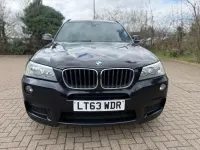 Begagnad BMW X3 M Sport 184 HK (135 kW) 2013 Svart SUV