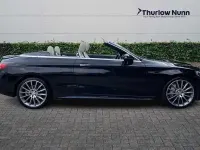 Used Mercedes C200 AMG line 184 HP (135 kW) 2016 Black Cabriolet