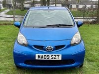 Used Toyota Aygo 2009 Blue Hatchback