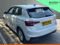 New Skoda Fabia SE 85 HP (62 kW) 2025 Moon white metallic Hatchback