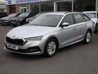 Used Skoda Octavia SE Technology 110 HP (80 kW) 2022 Silver Estate