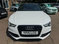 Used Audi A5 Cabriolet S-Line 2015 White Cabriolet