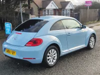 Used VW Beetle Design 105 HP (77 kW) 2015 Blue Hatchback