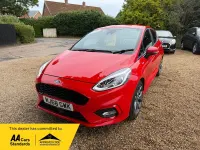 Used Ford Fiesta ST-Line 120 HP (88 kW) 2018 Red Hatchback