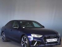 Used Audi A4 Black Edition 163 HP (119 kW) 2024 Blue Sedan
