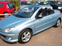 Used Peugeot 206 CC Allure 2004 Silver Cabriolet
