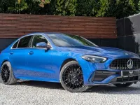 Used Mercedes C200 AMG line 2022 Blue Sedan