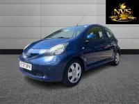 Used Toyota Aygo 67 HP (49 kW) 2007 Blue Hatchback