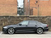 Used Audi A6 Black Edition 190 HP (139 kW) 2017 Black Sedan