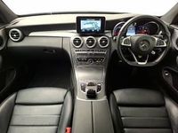 Used Mercedes C220 AMG line 170 HP (125 kW) 2017 Grey Coupe