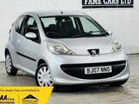 Used Peugeot 107 68 HP (50 kW) 2007 Silver Hatchback