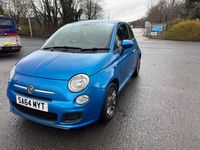 Used Fiat 500 S 69 HP (50 kW) 2014 Blue Hatchback