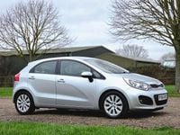 Used Kia Rio 109 HP (80 kW) 2014 Silver Hatchback