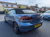 Used VW Golf Cabriolet GT 2015 Blue Cabriolet
