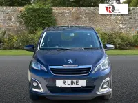 Used Peugeot 108 Allure 82 HP (60 kW) 2017 Blue Hatchback