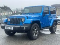 Used Jeep Wrangler Overland 2014 Blue SUV