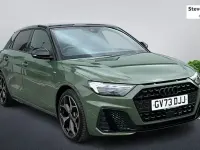 Used Audi A1 Sportback Black Edition 150 HP (110 kW) 2023 Green Hatchback