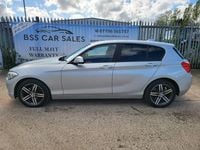 Used BMW 120 Sport Line 188 HP (138 kW) 2017 Silver Hatchback