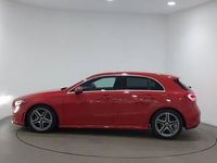 Used Mercedes A200 AMG line 163 HP (119 kW) 2019 Red Hatchback