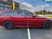 Used Mercedes C200 AMG line 184 HP (135 kW) 2020 Red Estate