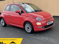 Used Fiat 500 Lounge 69 HP (50 kW) 2016 Pink Hatchback