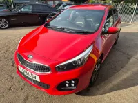 Used Kia Ceed GT-Line 118 HP (86 kW) 2018 Red Hatchback