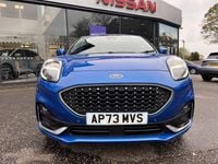 Begagnad Ford Puma ST-Line 2024 Blå Halvkombi