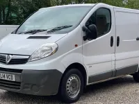 Used Vauxhall Vivaro 115 HP (84 kW) 2014 White MPV