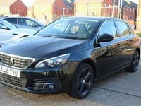 Used Peugeot 308 Allure 130 HP (95 kW) 2018 Black Hatchback