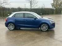 Used Audi A1 Sport 105 HP (77 kW) 2012 Blue Hatchback