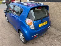 Used Chevrolet Spark LT 2010 Blue Hatchback