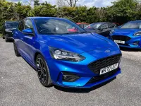 Used Ford Focus ST-Line X 155 HP (114 kW) 2020 Blue Hatchback