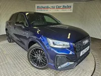 Used Audi Q2 Black Edition 150 HP (110 kW) 2021 Blue SUV