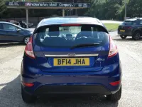 Used Ford Fiesta Zetec 82 HP (60 kW) 2014 Blue Hatchback