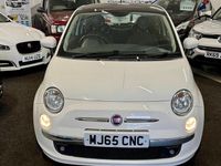 Used Fiat 500 Lounge 69 HP (50 kW) 2015 White Hatchback