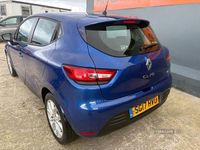 Used Renault Clio IV Play 90 HP (66 kW) 2017 Blue Hatchback