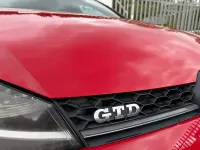Used VW Golf VII GTD 2016 Red Hatchback