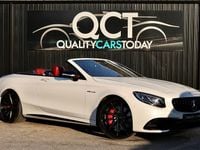 Used Mercedes S63 AMG 2017 White Cabriolet