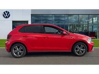 Used VW Polo R-line 110 HP (80 kW) 2021 Flash red Hatchback