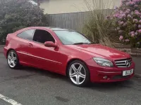 Used Mercedes CLC200 2009 Red Coupe